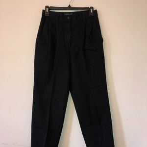 Womens Ralph Lauren Black chino